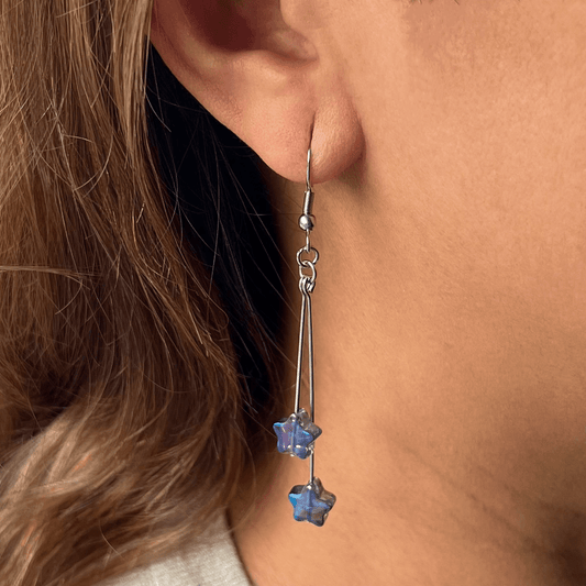 STARRY DREAM { BLUE } EARRINGS - Usagi x Usagi, LLC - Jewelry