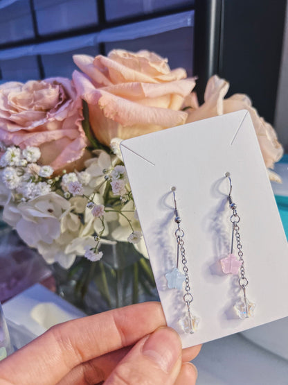 STARRY DREAM { PASTEL DUO } EARRINGS - Usagi x Usagi, LLC - Jewelry