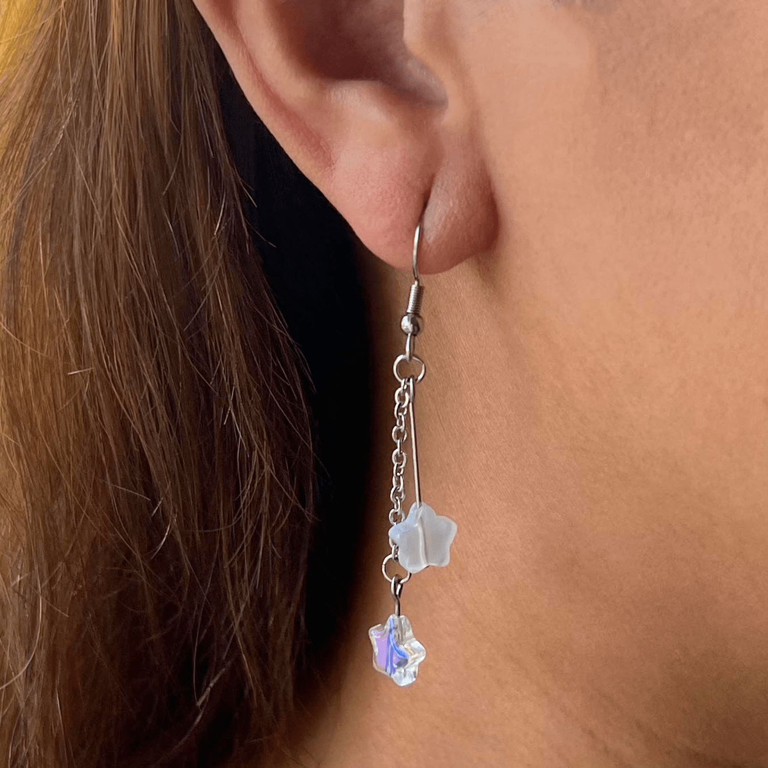 STARRY DREAM { PASTEL DUO } EARRINGS - Usagi x Usagi, LLC - Jewelry