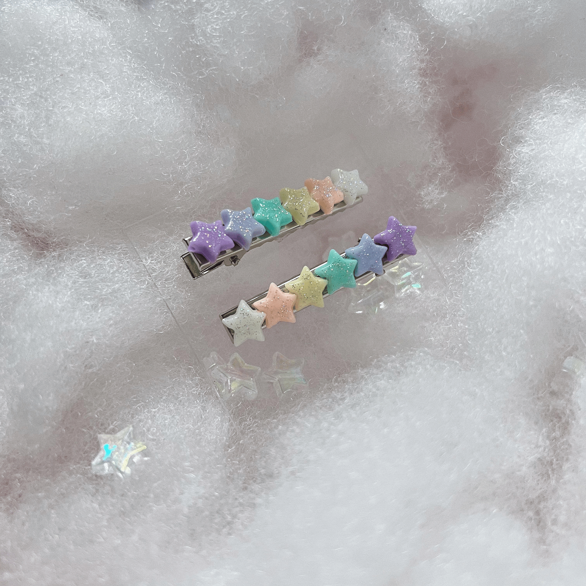 STARRY DREAMS HAIR CLIP { PASTEL } - Usagi x Usagi, LLC - Accessories
