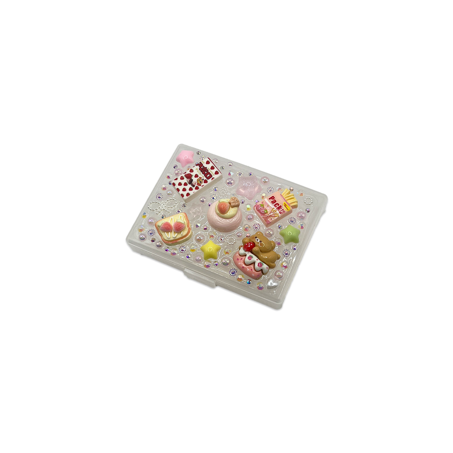 STRAWBEARRY SNACK TIME DECODEN TRINKET BOX - ADJUSTABLE POCKETS