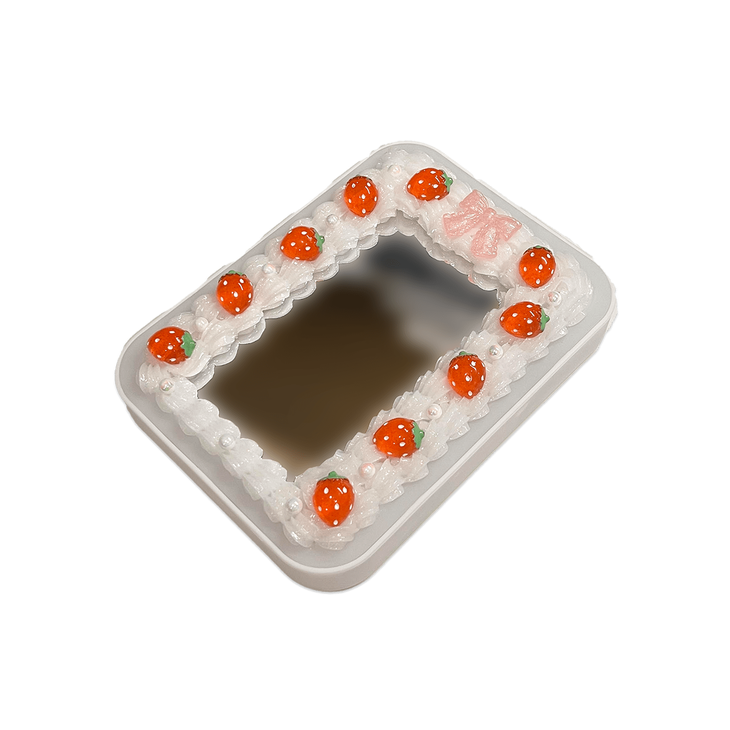 STRAWBERRIES & CREAM WHIPPED DECODEN LED MIRROR - Usagi x Usagi, LLC - Accessories