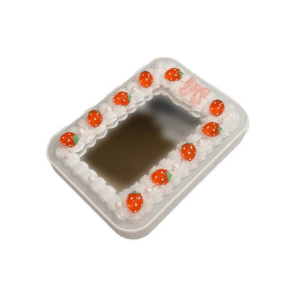 STRAWBERRIES & CREAM WHIPPED DECODEN LED MIRROR - Usagi x Usagi, LLC - Accessories