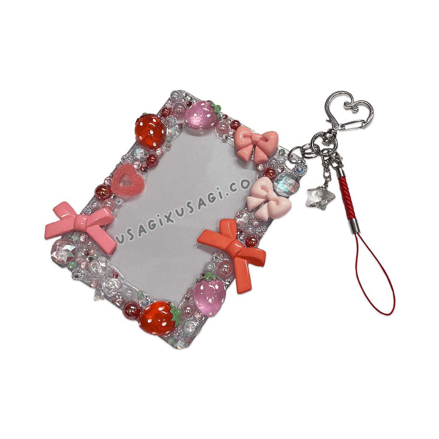 STRAWBERRY BOWS DECODEN TOPLOADER - Usagi x Usagi, LLC - Accessories
