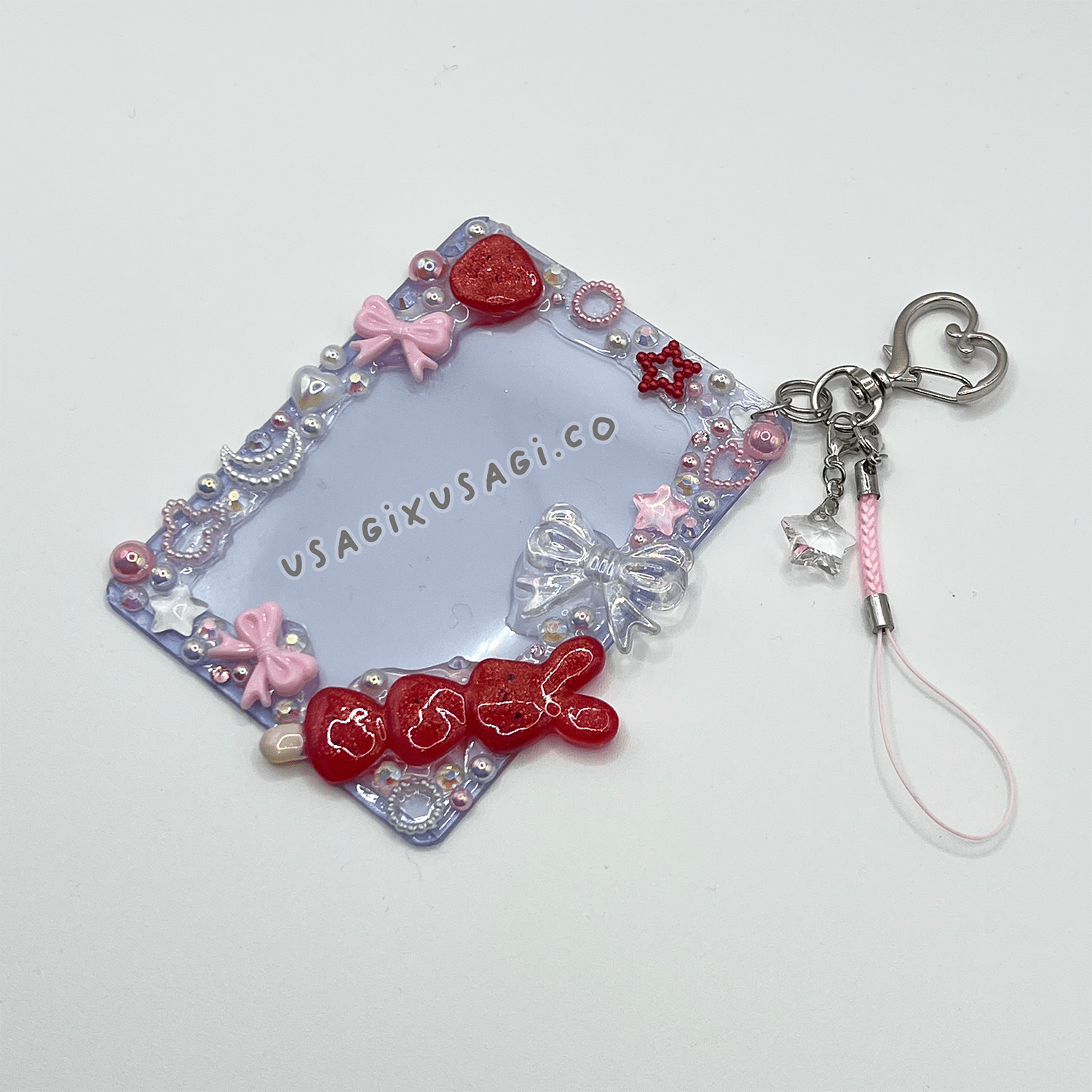 STRAWBERRY BUNNY SNACK DECODEN TOPLOADER - Usagi x Usagi, LLC - Accessories