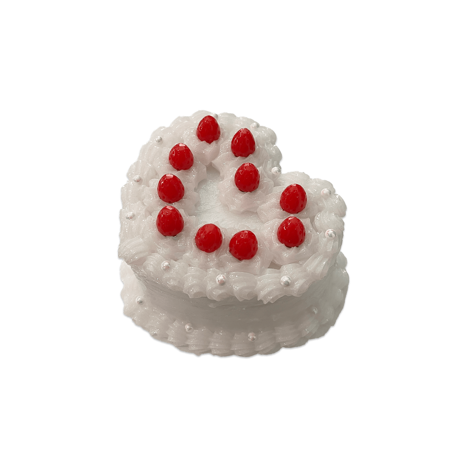 STRAWBERRY DOUBLE CREAM CAKE DECODEN JEWELRY TRINKET BOX - Usagi x Usagi, LLC - Accessories