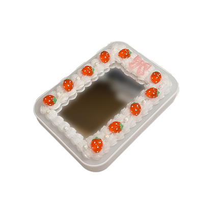 STRAWBERRIES & CREAM WHIPPED DECODEN LED MIRROR