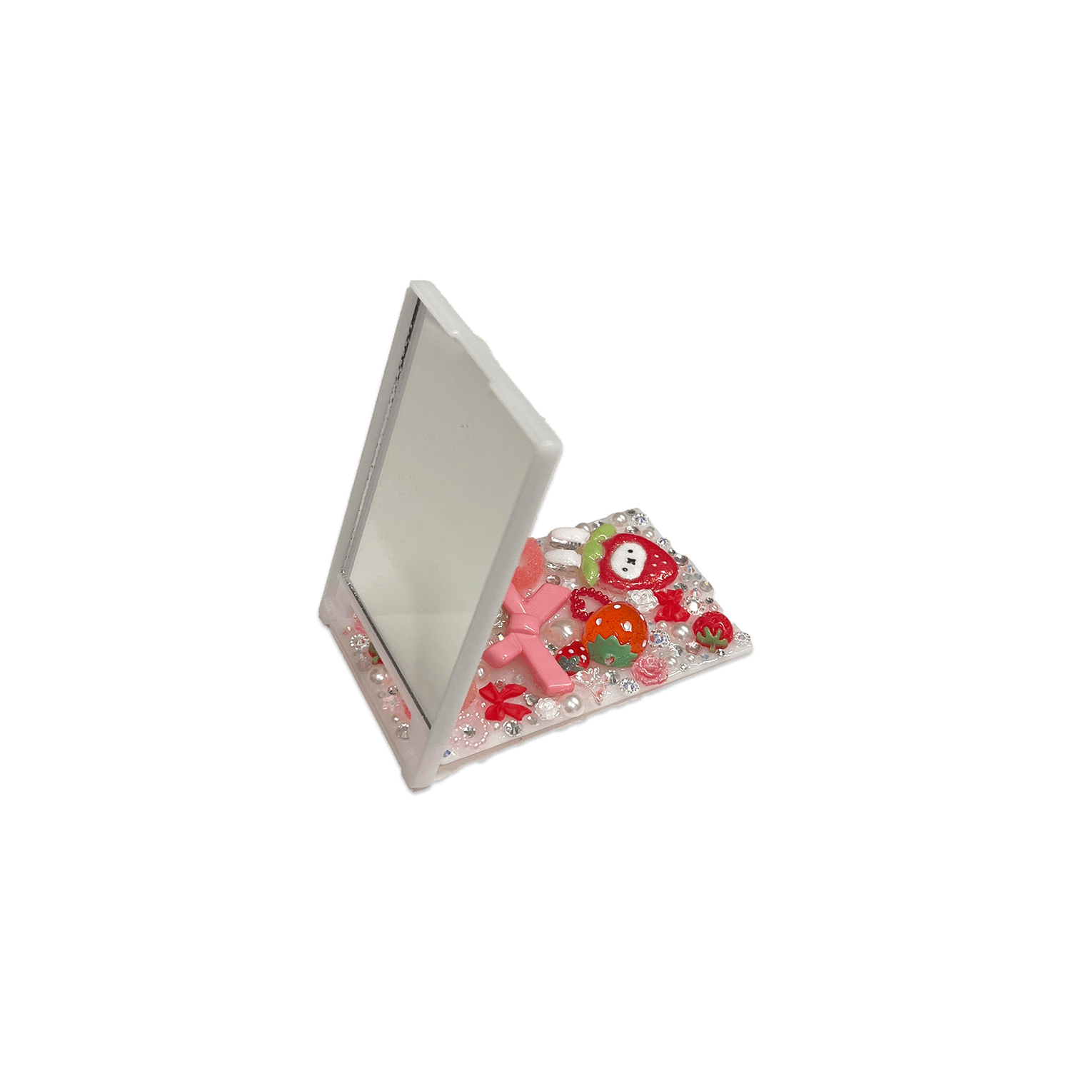 STRAWBUNNY MIFF DECODEN POCKET MIRROR - Usagi x Usagi, LLC - Accessories