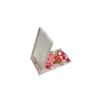 STRAWBUNNY MIFF DECODEN POCKET MIRROR - Usagi x Usagi, LLC - Accessories