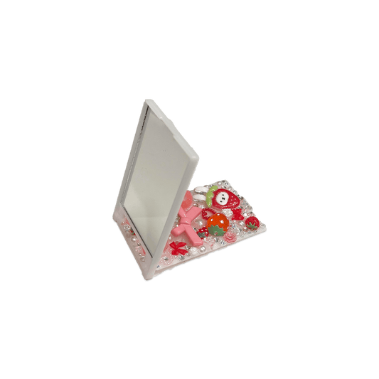 STRAWBUNNY MIFF DECODEN POCKET MIRROR - Usagi x Usagi, LLC - Accessories