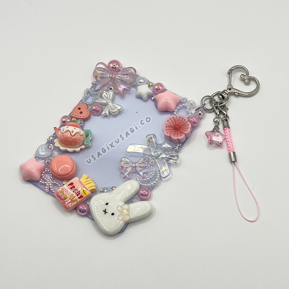 STRAWBUNNY BOW TEA TIME DECODEN TOPLOADER
