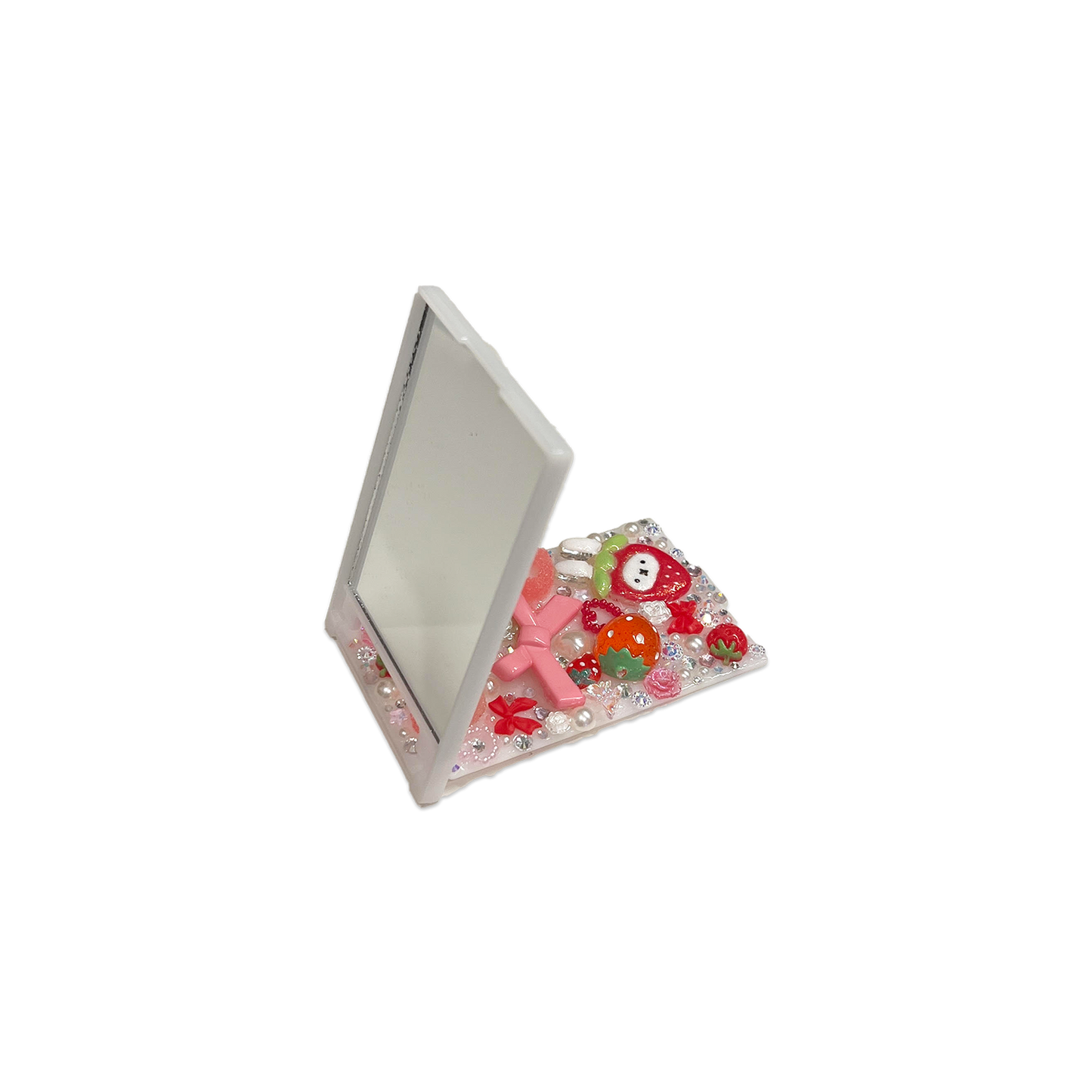 STRAWBUNNY MIFF DECODEN POCKET MIRROR