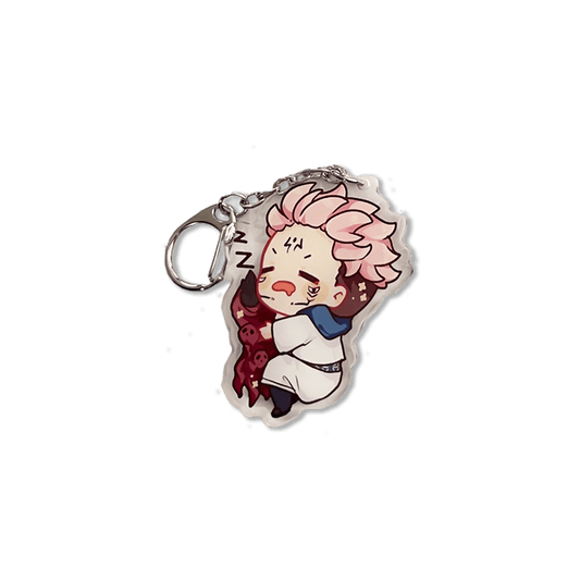 SUKUNA RYOMEN ACRYLIC KEYCHAIN { JUJUTSU KAISEN } - Usagi x Usagi, LLC - Keychains