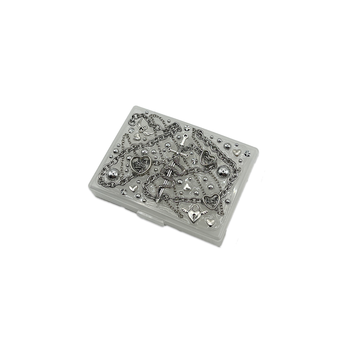 SWORD OF HEARTS DECODEN TRINKET BOX - ADJUSTABLE POCKETS