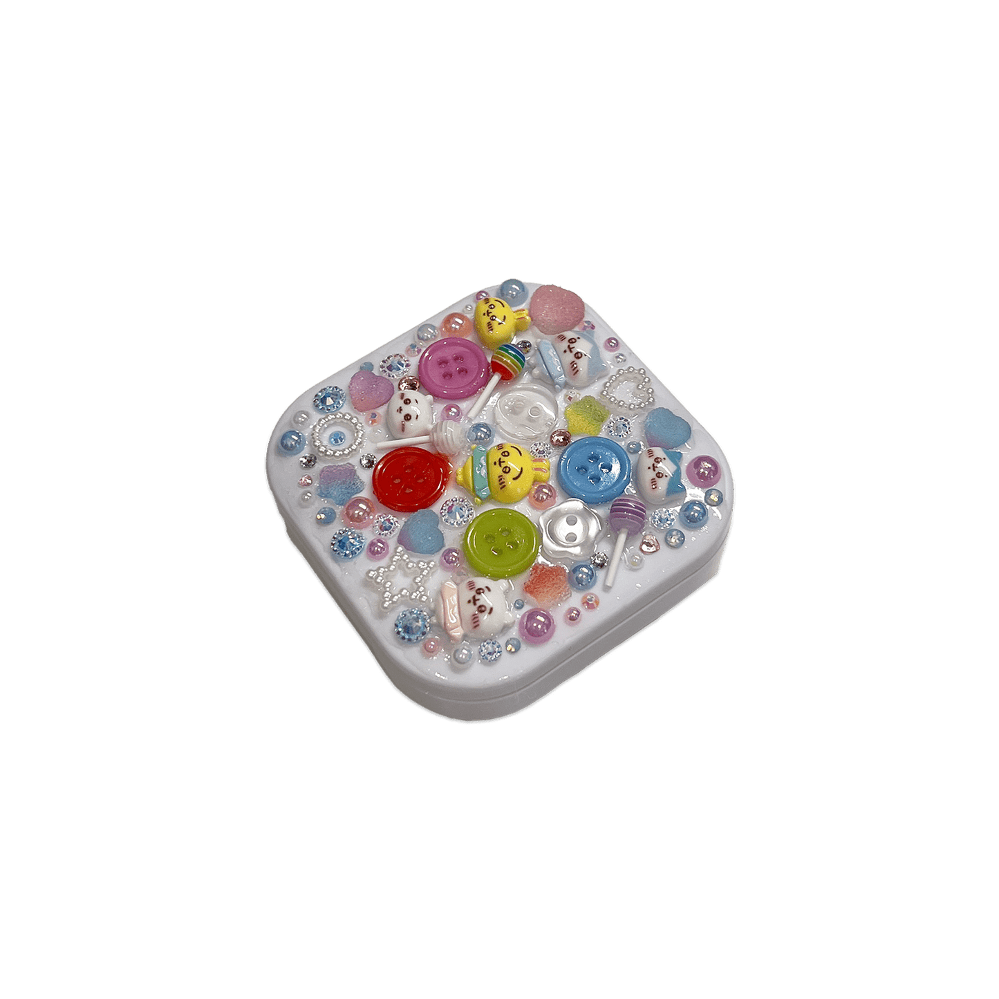 TINY FRIENDS DECODEN SQUARE COMPACT MIRROR - Usagi x Usagi, LLC - Accessories