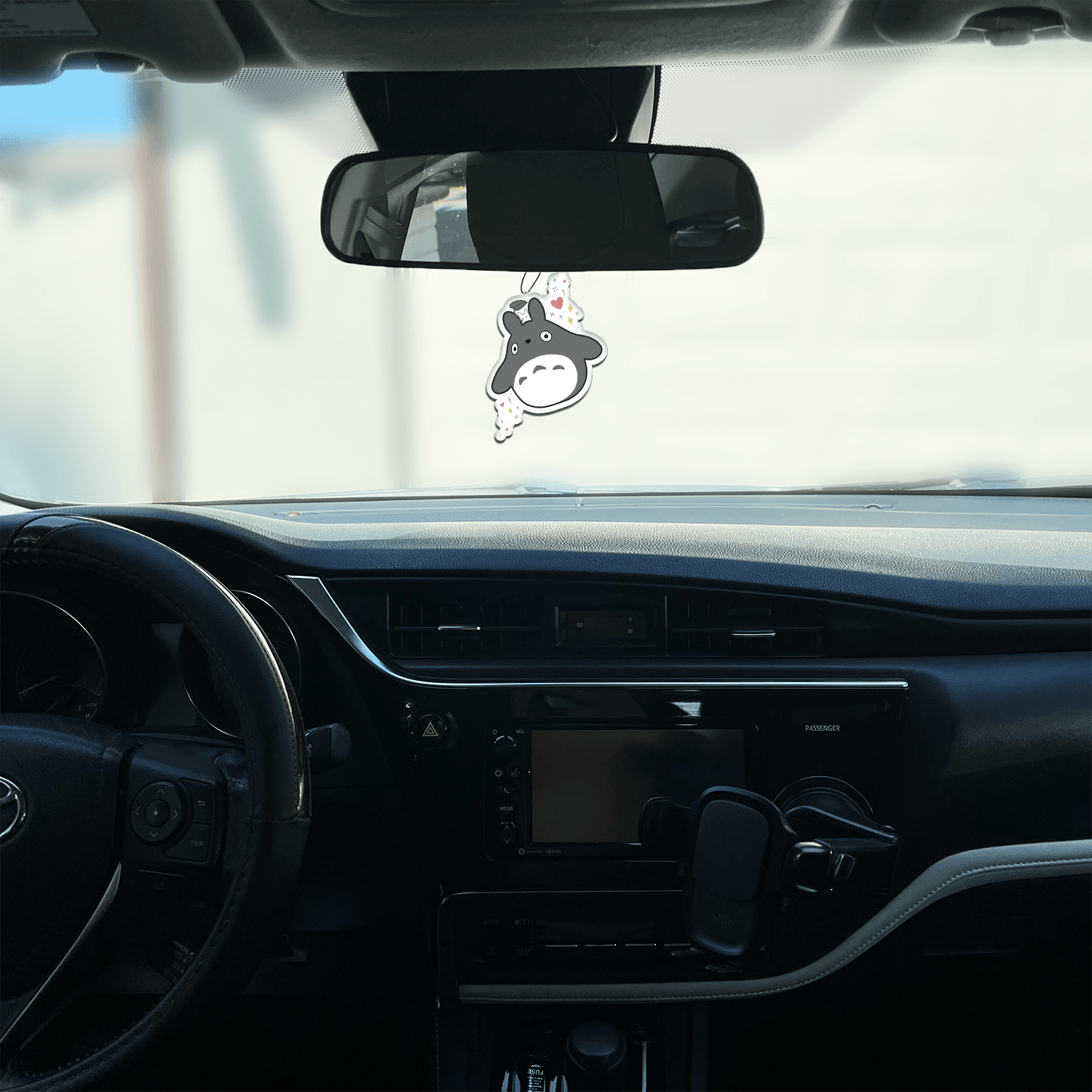 TOTORO CAR AIR FRESHENER - LAVENDER — kawaii Air Freshener by Usagi x Usagi, LLC, cute decorative accessory