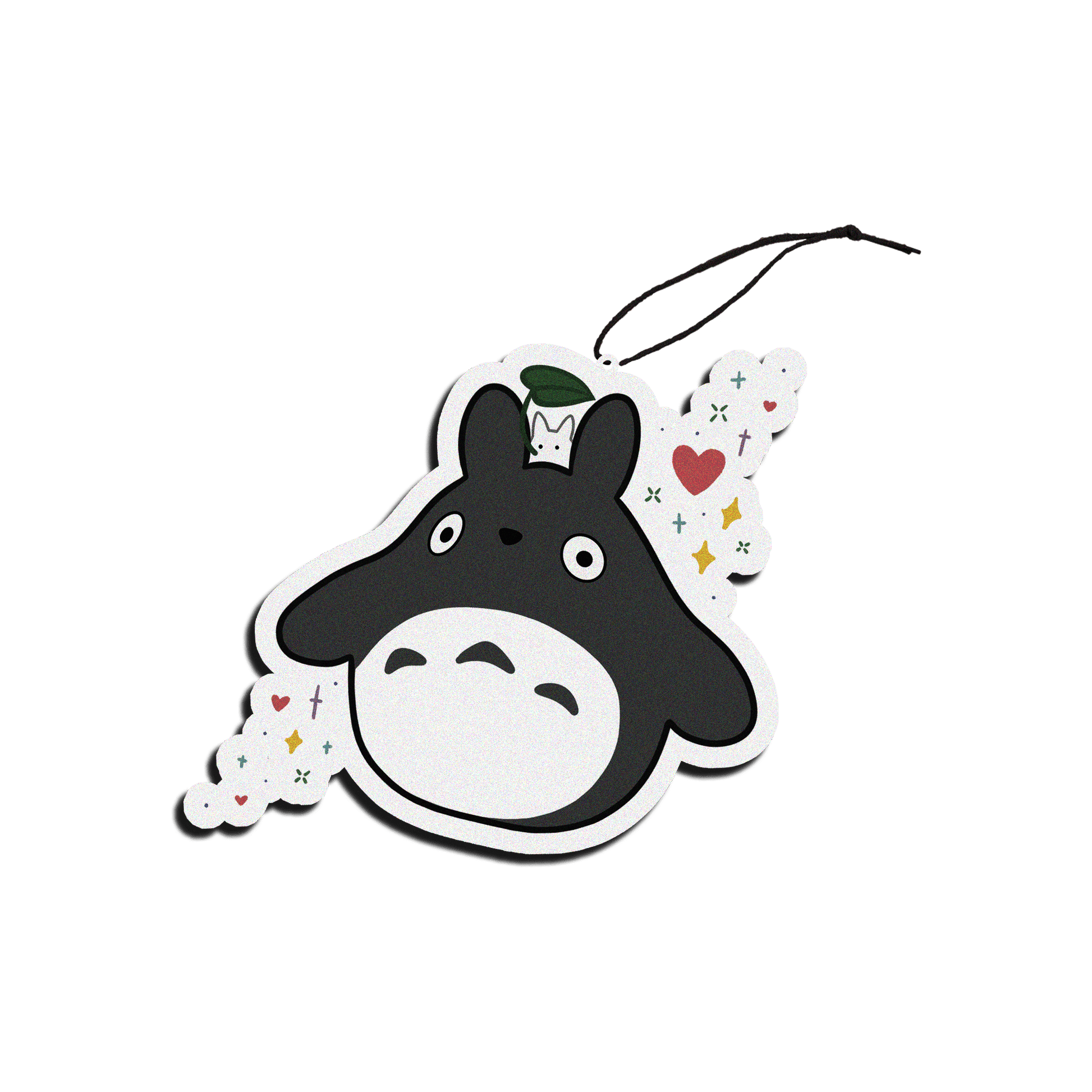 TOTORO CAR AIR FRESHENER - LAVENDER — kawaii Air Freshener by Usagi x Usagi, LLC, cute decorative accessory