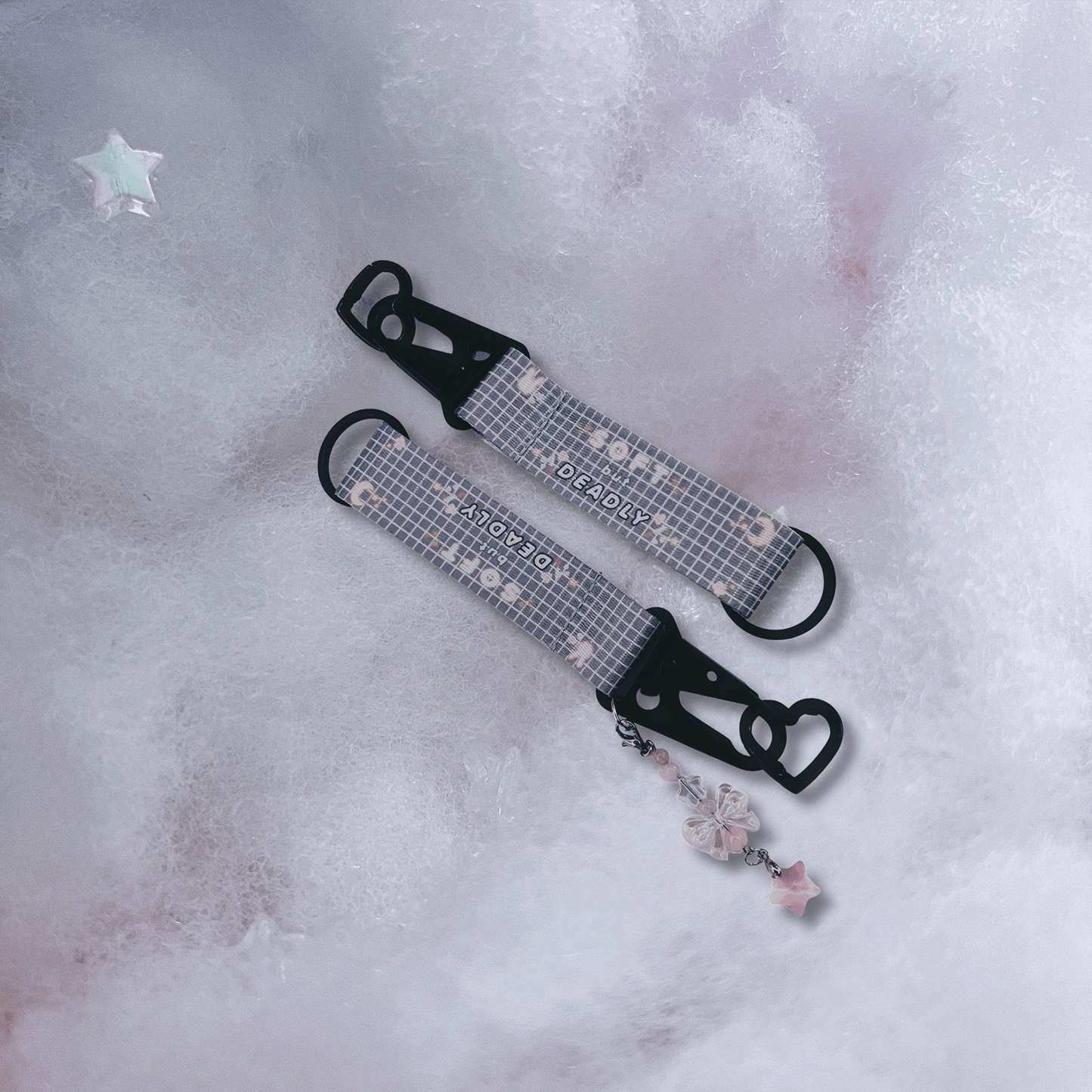 Usagi x Usagi Accessories KEY STRAP+CHARMS SOFT BUT DEADLY KEY STRAP SOFT BUT DEADLY KEY STRAP