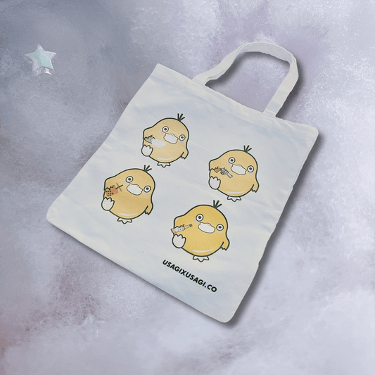 Usagi x Usagi Accessories PSYDUCK TOTE BAG PSYDUCK TOTE BAG