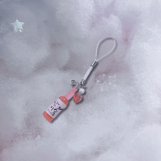 Usagi x Usagi Accessories SOJU HEART PHONE CHARM [[ PINK ]] SOJU HEART PHONE CHARM [[ PINK ]]