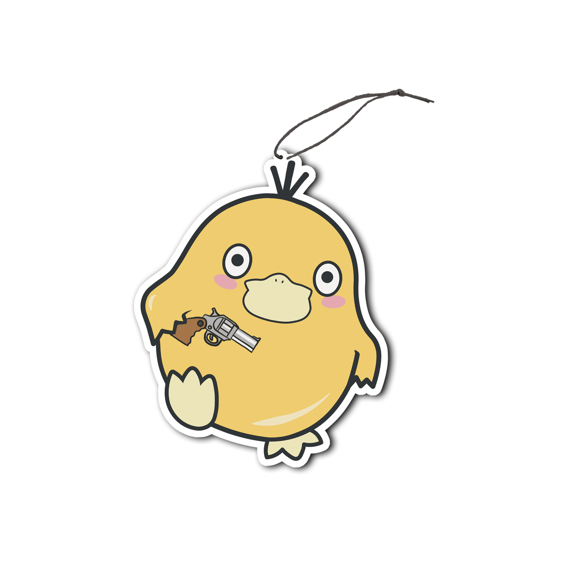 Usagi x Usagi Air Freshener SINGLE PSYDUCK WITH GUN AIR FRESHENER PSYDUCK WITH GUN AIR FRESHENER