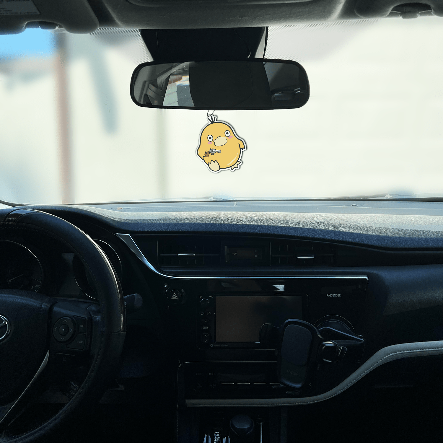 Usagi x Usagi Air Freshener SINGLE PSYDUCK WITH GUN AIR FRESHENER PSYDUCK WITH GUN AIR FRESHENER