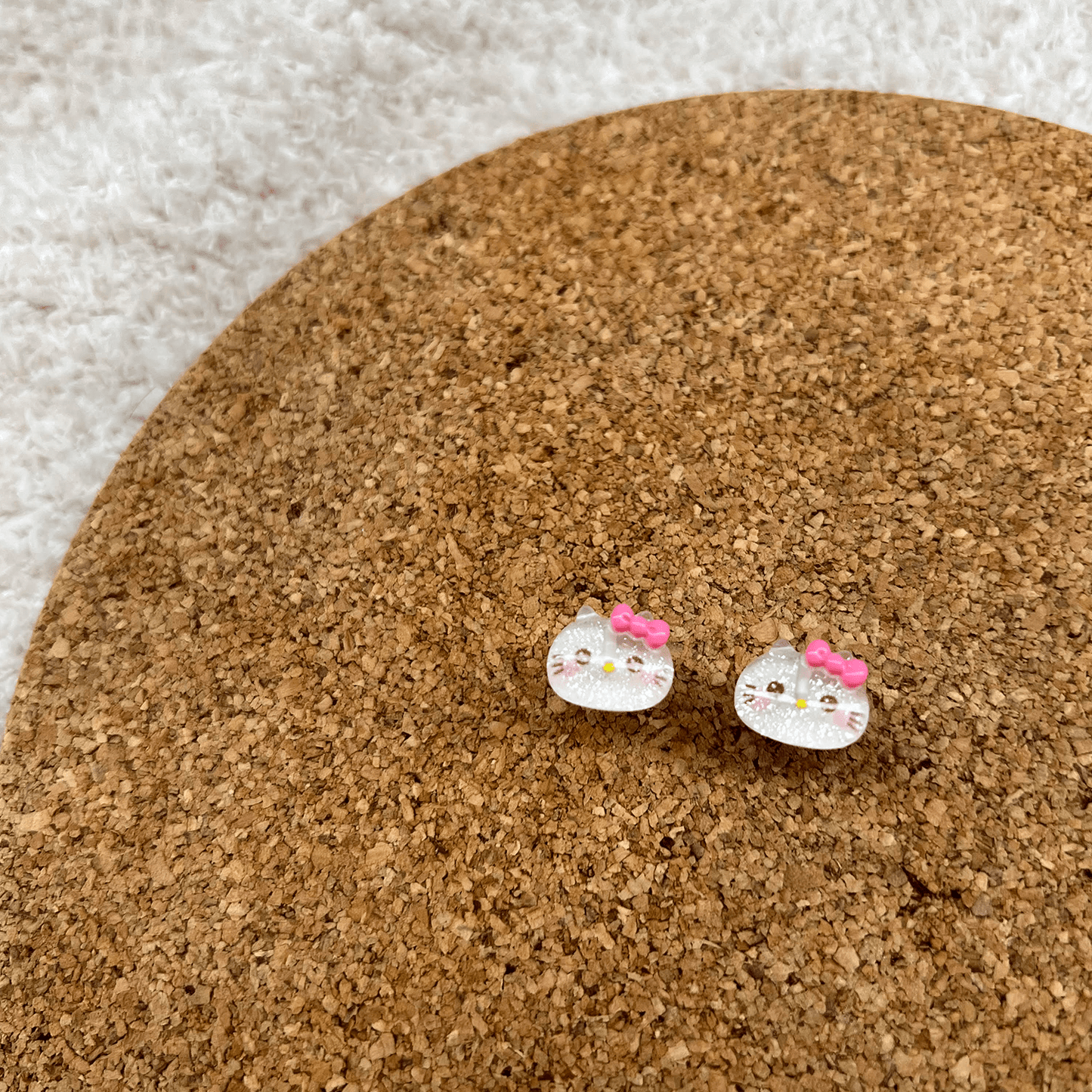 Usagi x Usagi Jewelry HELLO KITTY { SANRIO } STUDS - EARRINGS HELLO KITTY { SANRIO } STUDS - EARRINGS