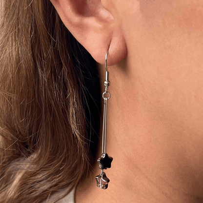 Usagi x Usagi Jewelry STARRY DREAM { BLACK } EARRINGS STARRY DREAM { BLACK } EARRINGS