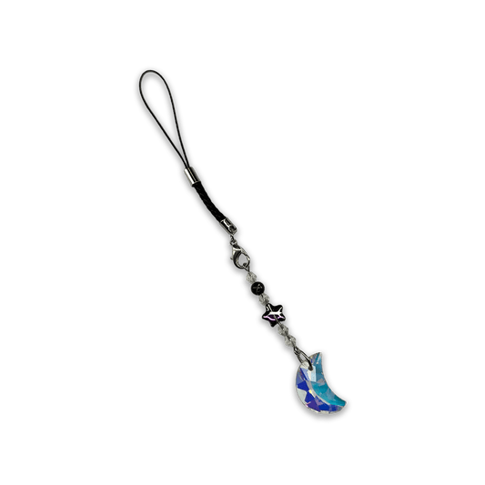 Usagi x Usagi Keychains CRYSTAL MOON SPECIALTY PHONE CHARM CRYSTAL MOON SPECIALTY PHONE CHARM