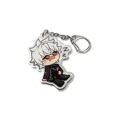 Usagi x Usagi Keychains GOJO SATORU ACRYLIC KEYCHAIN { JUJUTSU KAISEN } GOJO SATORU ACRYLIC KEYCHAIN { JUJUTSU KAISEN }