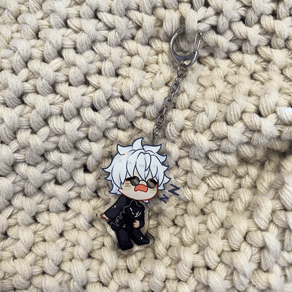 Usagi x Usagi Keychains GOJO SATORU ACRYLIC KEYCHAIN { JUJUTSU KAISEN } GOJO SATORU ACRYLIC KEYCHAIN { JUJUTSU KAISEN }