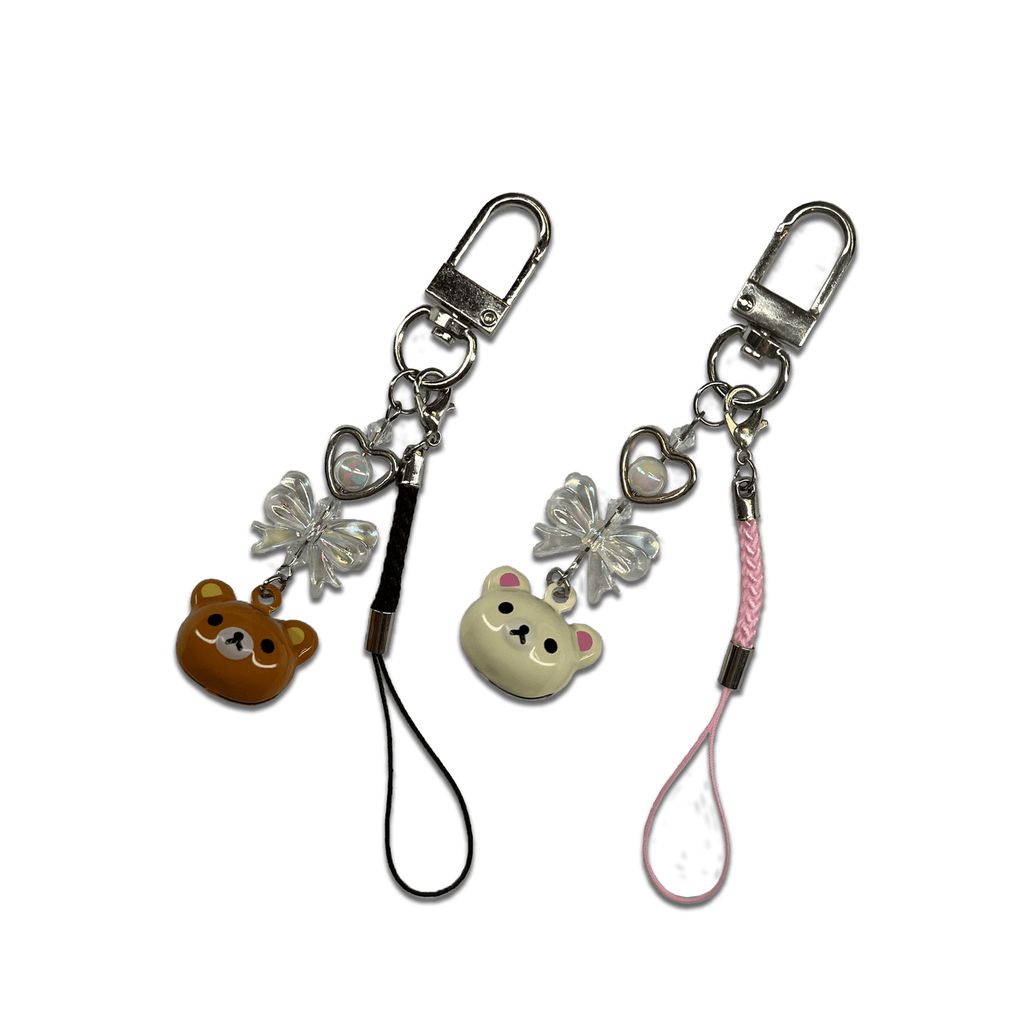 Usagi x Usagi Keychains KUMA BELL { MATCHING SET } SPECIALTY KEYCHAIN KUMA BELL { MATCHING SET } SPECIALTY KEYCHAIN