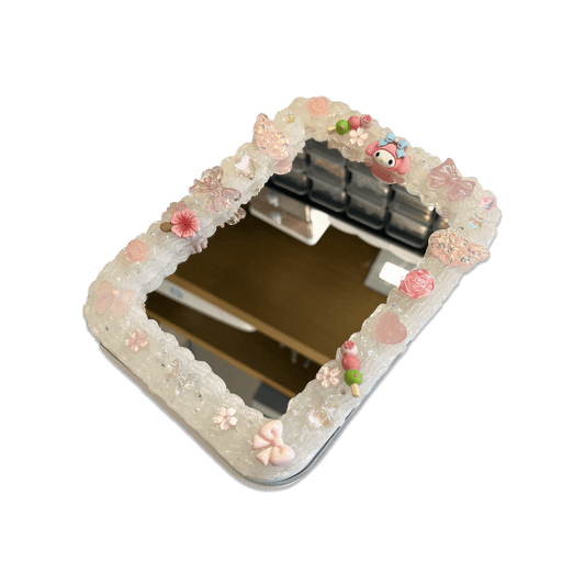 Usagi x Usagi, LLC Accessories REGULAR MY MELODY WHIPPED DECODEN MIRROR { SANRIO MIRRORS } MY MELODY WHIPPED DECODEN MIRROR { SANRIO MIRRORS }
