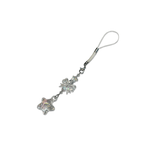 Usagi x Usagi, LLC Keychains STAR BUBBLES { CLEAR } SPECIALTY PHONE CHARM STAR BUBBLES { CLEAR } SPECIALTY PHONE CHARM