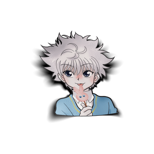 Usagi x Usagi Stickers KILLUA EATING ICE CREAM VINYL STICKER KILLUA EATING ICE CREAM VINYL STICKER