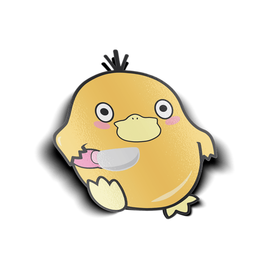 Usagi x Usagi Stickers PSYDUCK WITH KNIFE VINYL STICKER PSYDUCK WITH KNIFE VINYL STICKER