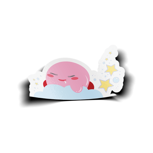 Usagi x Usagi Stickers SLEEPING KIRBY MINI PEEKER VINYL STICKER SLEEPING KIRBY MINI PEEKER VINYL STICKER