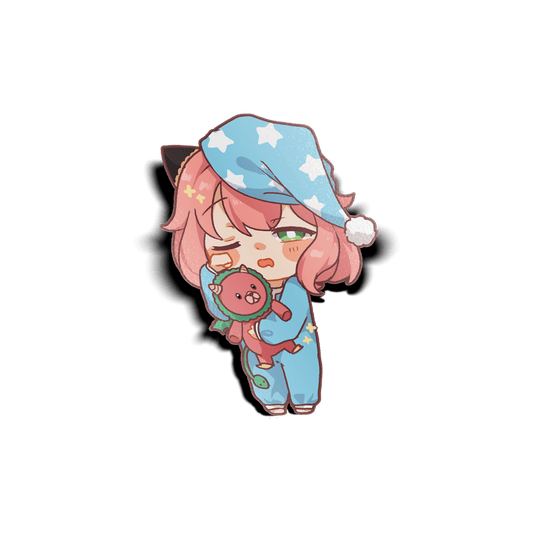 Usagi x Usagi Stickers SLEEPY ANYA CHIBI MINI STICKER SLEEPY ANYA CHIBI MINI STICKER