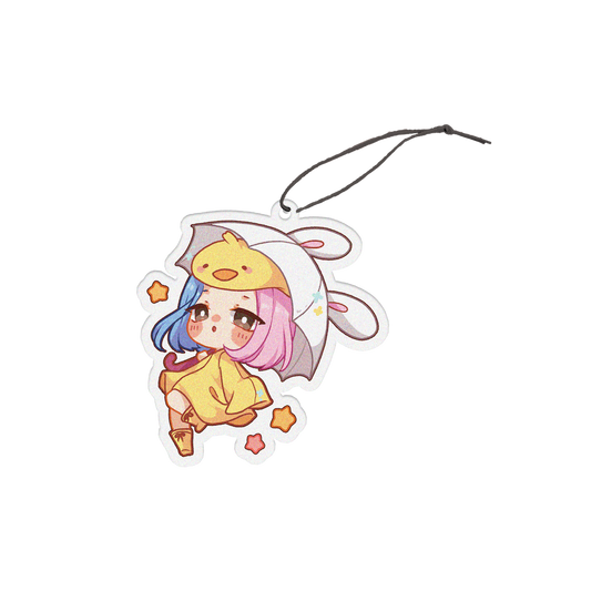 USAGI DUCKY CAR AIR FRESHENER - STRAWBERRY