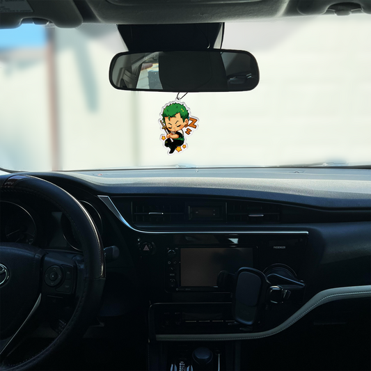 SWORD GUY CAR AIR FRESHENER - BLACK ICE