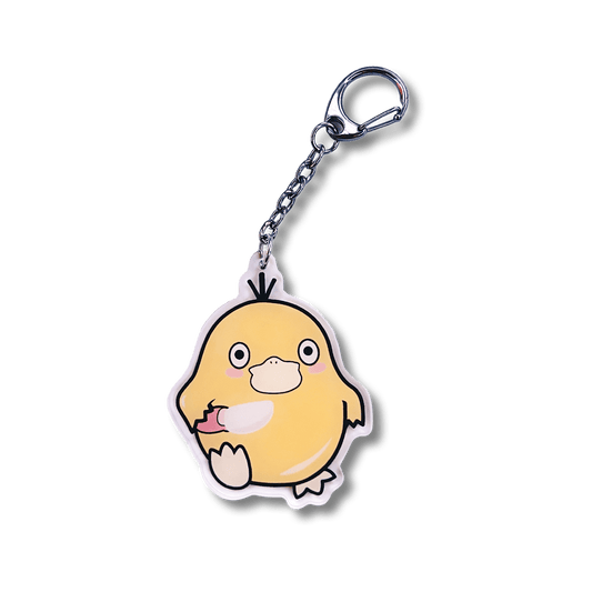 DUCKY WITH KNIFE ACRYLIC KEYCHAIN - Usagi x Usagi, LLC - Keychains