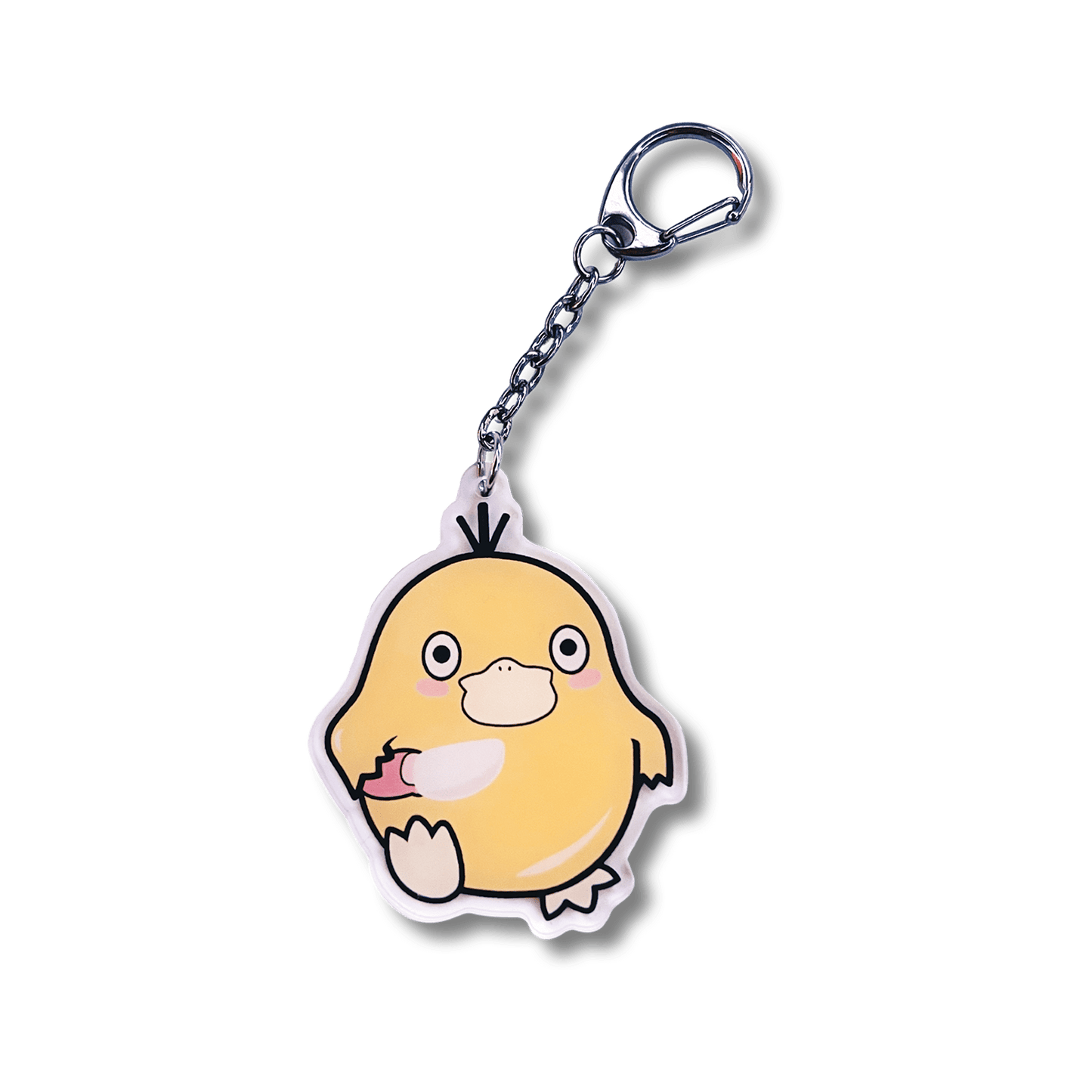 Usagi x Usagi Keychains PSYDUCK WITH KNIFE ACRYLIC KEYCHAIN PSYDUCK WITH KNIFE ACRYLIC KEYCHAIN