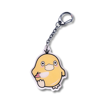 Usagi x Usagi Keychains PSYDUCK WITH KNIFE ACRYLIC KEYCHAIN PSYDUCK WITH KNIFE ACRYLIC KEYCHAIN